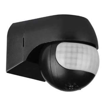 Sensor de movimiento para exteriores 230V IP44 negro