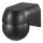 Sensor de movimiento PIR 180° 400W/230V IP44 negro