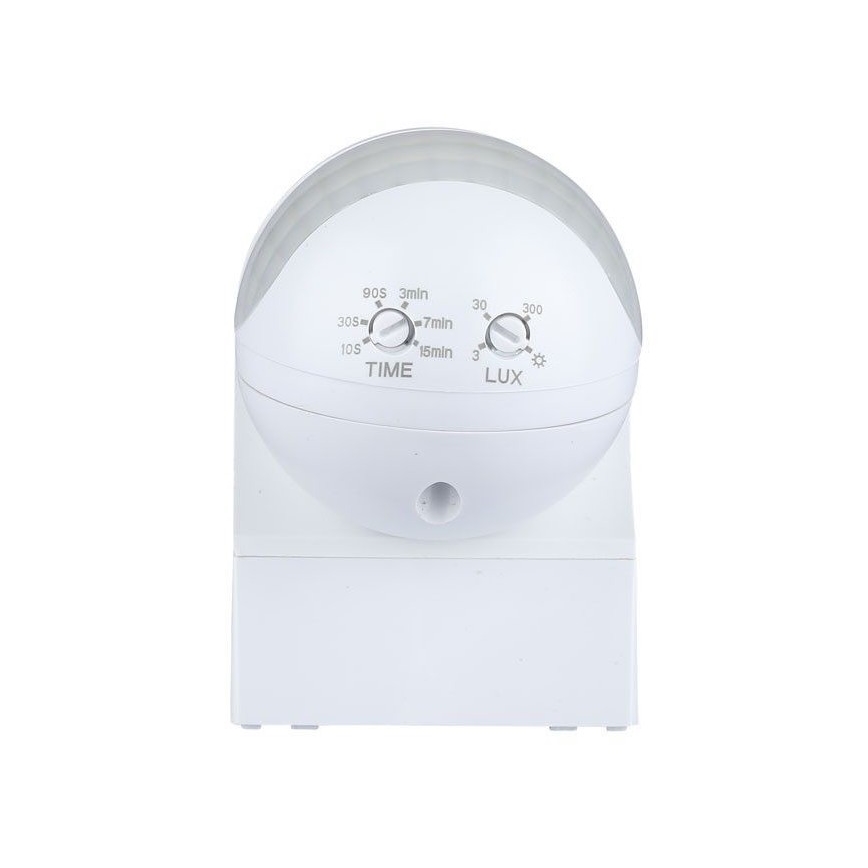 Sensor de movimiento PIR 180° 800W/230V IP44 blanco