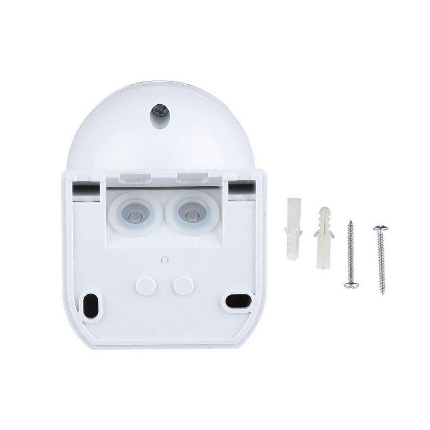 Sensor de movimiento PIR 180° 800W/230V IP44 blanco