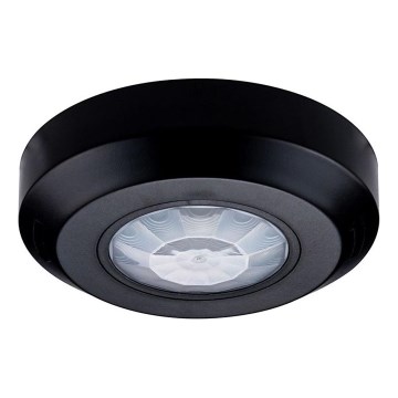 Sensor de movimiento por infrarrojos 360° 200W/230V negro