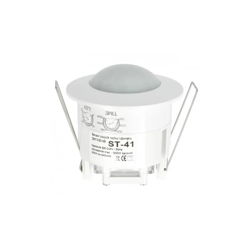 Sensor de movimiento ST41 360 ° blanco