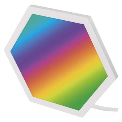 SET 10x RGBIC Panel regulable LED/1,9W/230V Wi-Fi Tuya