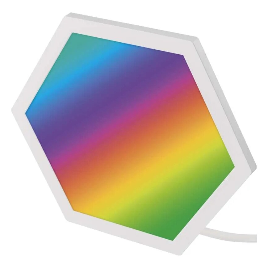 SET 10x RGBIC Panel regulable LED/1,9W/230V Wi-Fi Tuya