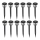 SET 12x Lámpara solar LED LED/0,06W/1,2V 6500K IP44
