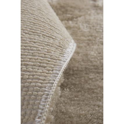 SET 2x Alfombra de baño 60/100 cm beige