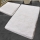 SET 2x Alfombra de baño 60/100 cm blanco