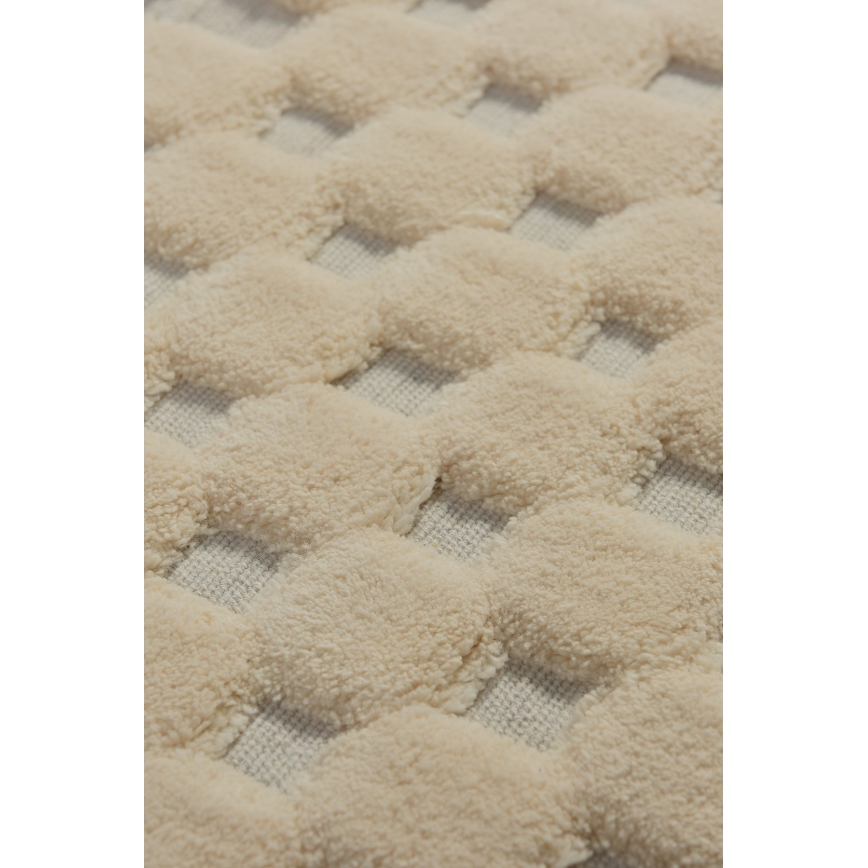 SET 2x Alfombra de baño BAMBI 60/100 cm beige
