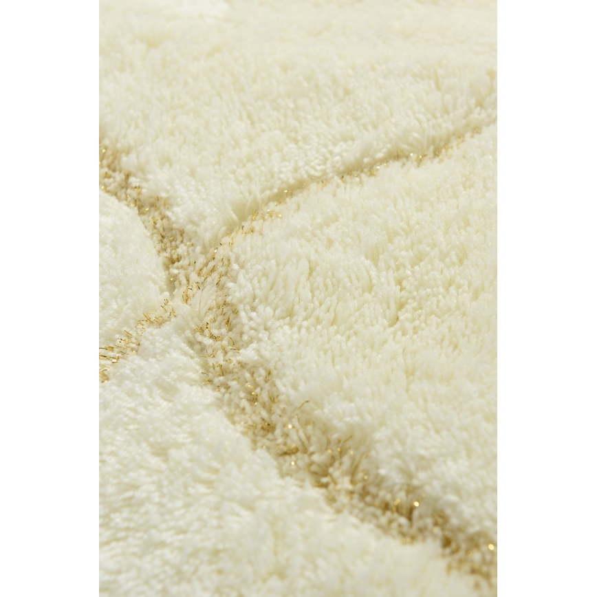 SET 2x Alfombra de baño INFINITY 60/100 cm beige