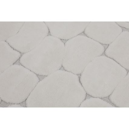 SET 2x Alfombra de baño LINO 60/100 cm beige