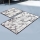 SET 2x Alfombra de baño MARBLE 60/100 cm blanco/negro
