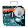 SET 2x Bombilla COOL AZUL H7 PX26d/55W/12V 5000K - Osram