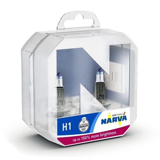 SET 2x Bombilla H1 P14,5s/55W/12V - Narva 48068RPNVAS2