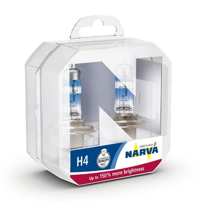 SET 2x Bombilla H4 P43t-38/60/55W/12V - Narva 48069RPNVAS2