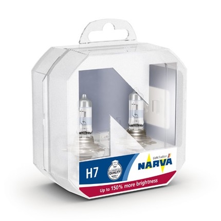 SET 2x Bombilla H7 PX26d/55W/12V - Narva 48071RPNVAS2