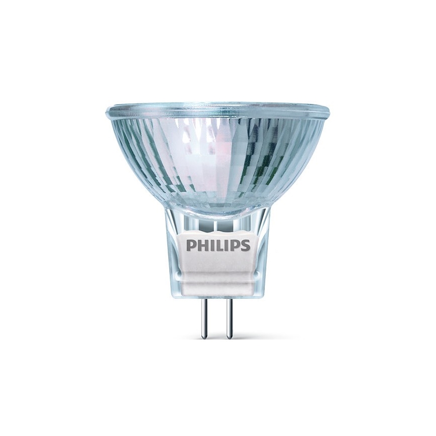 SET 2x Bombilla industrial Philips HALOGEN GU4/20W/12V 3000K