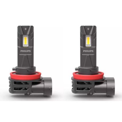 SET 2x Bombilla LED para coche 11362 U2500 CX H11 PGJ19-2/20W/12V 6000K