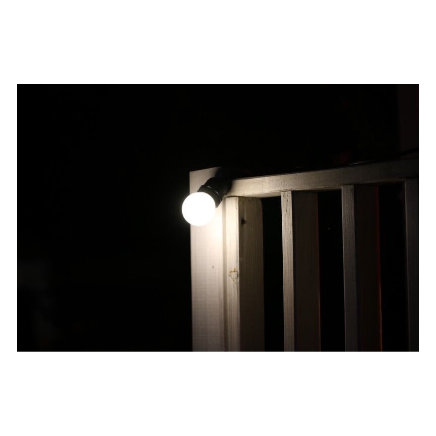 SET 2x bombilla LED PARTY E27/0,5W/36V blanco