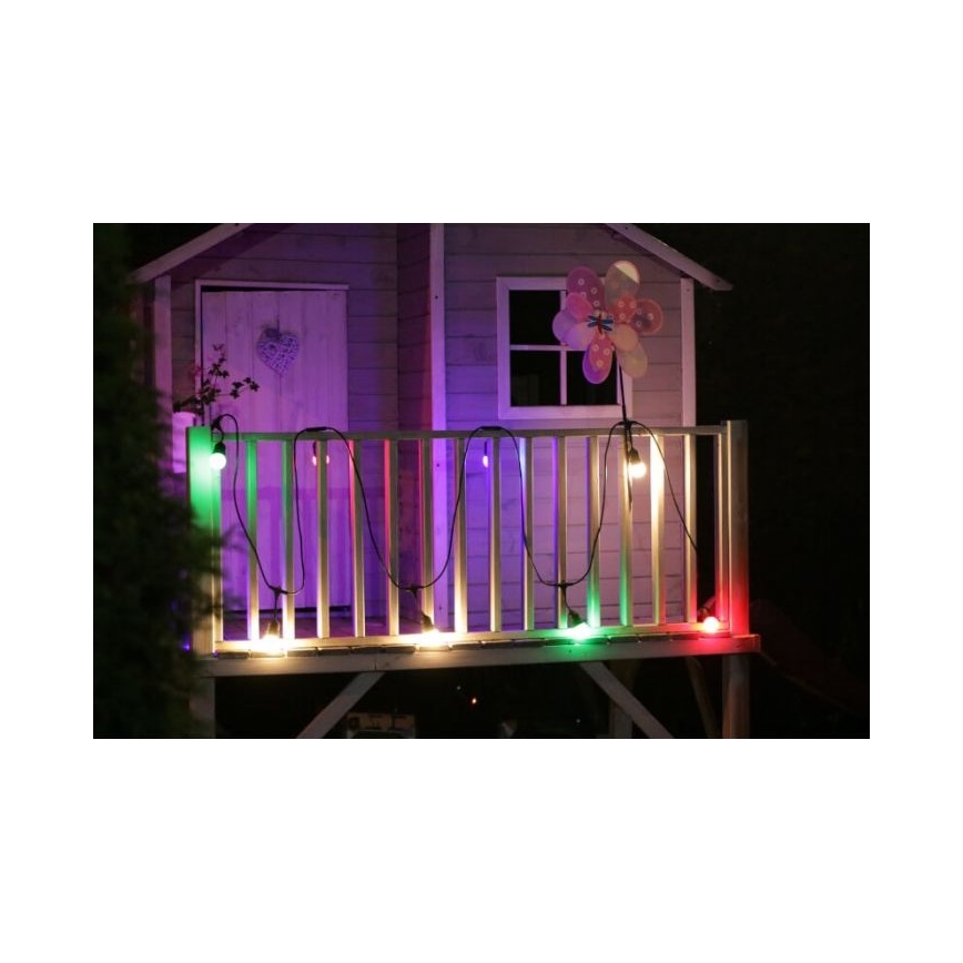SET 2x bombilla LED PARTY E27/0,5W/36V roja