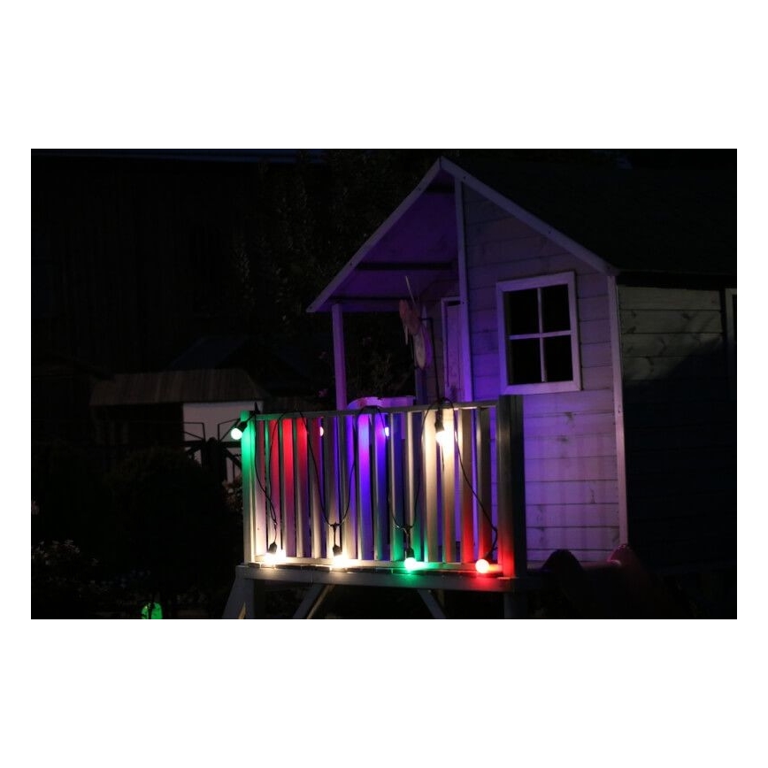 SET 2x bombilla LED PARTY E27/0,5W/36V verde