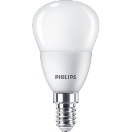 SET 2x Bombilla LED Philips P45 E14/5W/230V 4000K