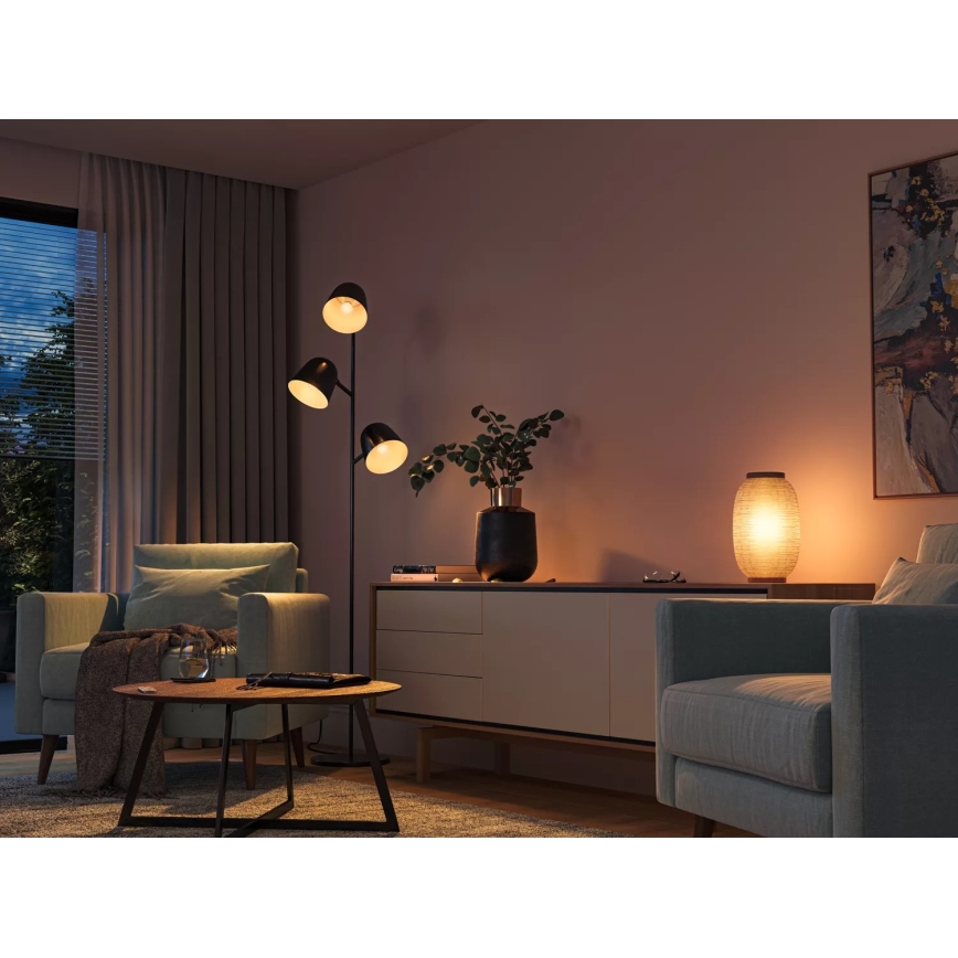 SET 2x Bombilla LED regulable Philips Hue WHITE AMBIANCE P45 E14/5,1W/230V 2200-6500K