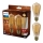 SET 2x Bombilla LED regulable VINTAGE Philips ST64 E27/4,2W/230V 2200K