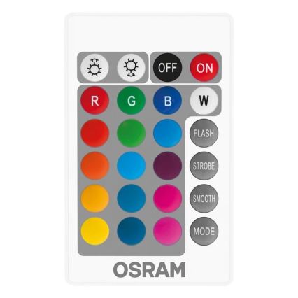 SET 2x Bombilla LED RGBW regulable B38 E14/4,9W/230V 2700K + control remoto - Osram