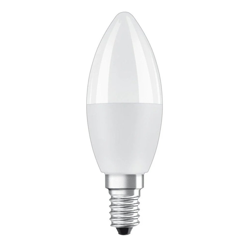 SET 2x Bombilla LED RGBW regulable B38 E14/4,9W/230V 2700K + control remoto - Osram