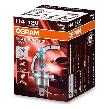 SET 2x Bombilla NIGHT BREAKER H4 P43t/60/55W/12V 3900K - Osram