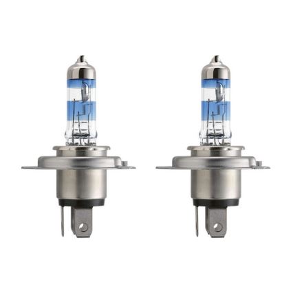 SET 2x Bombilla para coche Philips RACINGVISION 12342RVS2 H4 P43t-38/55W/12V