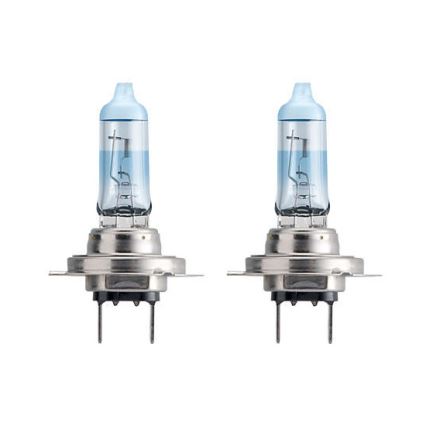 SET 2x Bombilla para coche Philips WHITEVISION 12972WHVSM H7 PX26d/55W/12V