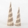 SET 2x Decoración de Navidad 40/50 cm árbol
