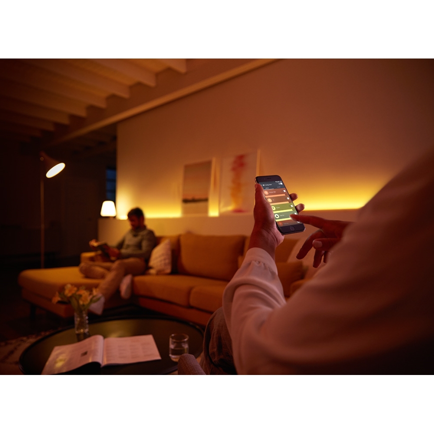 SET 2x LED Bombilla regulable Philips HUE WHITE E14/5,5W/230V