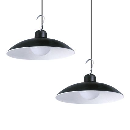 SET 2x LED Lámpara colgante solar con sensor crepuscular LED/6W/3,7V 2000 mAh IP44 + control remoto