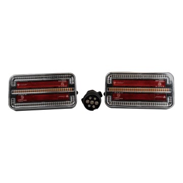 SET 2x LED Luz inalámbrica para coche LED/12-24V Wi-Fi IP67