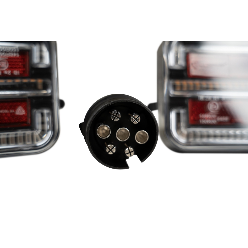 SET 2x LED Luz inalámbrica para coche LED/12-24V Wi-Fi IP67