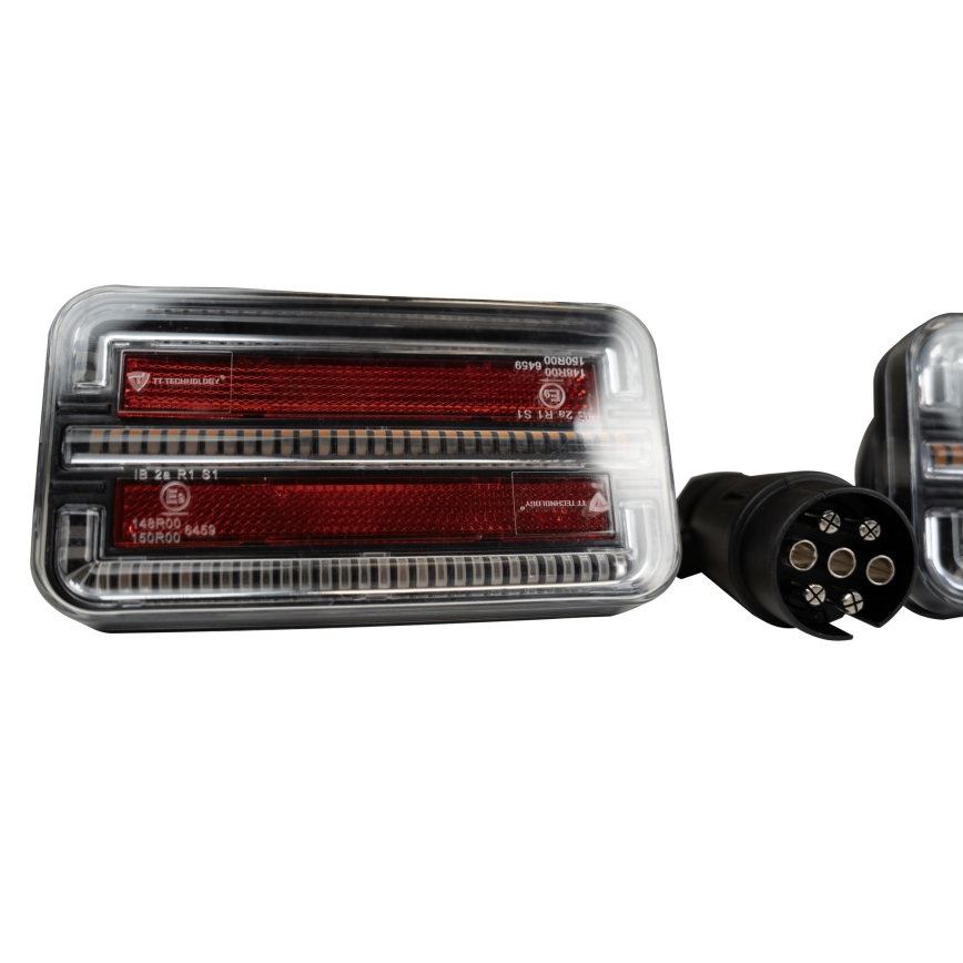 SET 2x LED Luz inalámbrica para coche LED/12-24V Wi-Fi IP67