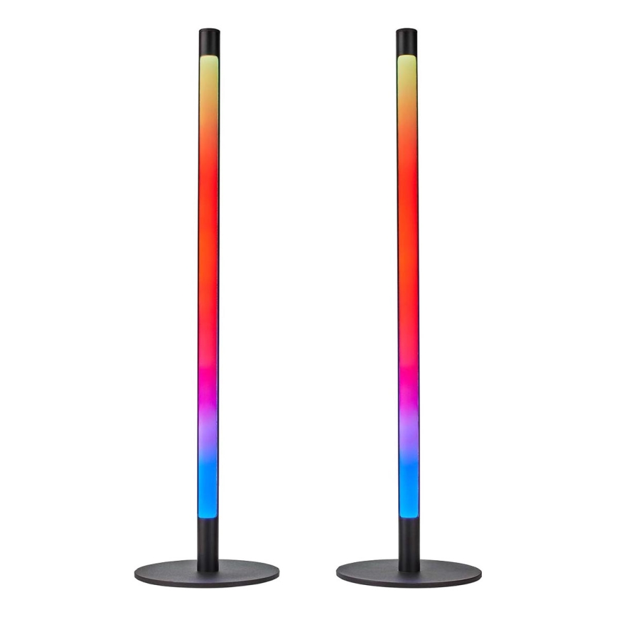 SET 2x LED RGBIC Lámpara de mesa con dimmer SmartLife LED/36W/230V 55 cm 2700-6500K Wi-Fi Tuya + control remoto