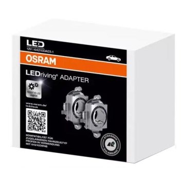 SET 2x LEDriving Adaptador H7 - Osram
