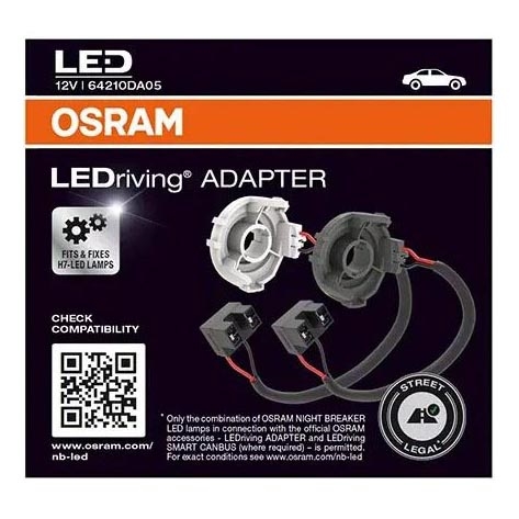 SET 2x LEDriving Adaptador - Osram