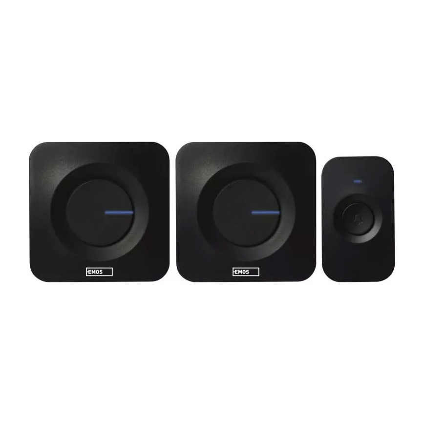 SET 2x Timbre inalámbrico a pilas 3xAAA + 1xA23 IP56