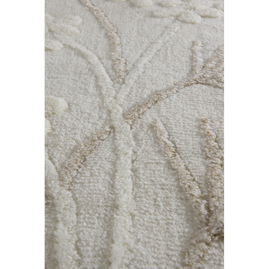 SET 3x Alfombra de baño ORKIDE 60/60/100 cm beige
