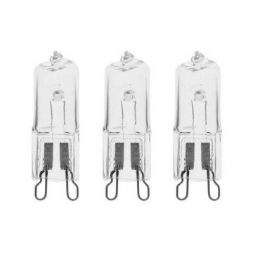 SET 3x Bombilla halógena G9/30W/230V
