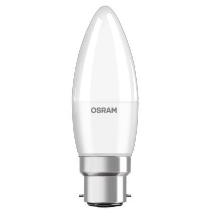 SET 3x Bombilla LED B38 B22d/4,9W/230V 3000K - Osram