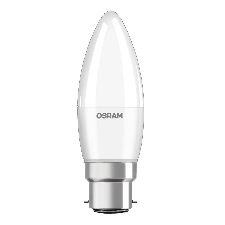 SET 3x Bombilla LED B38 B22d/4,9W/230V 3000K - Osram