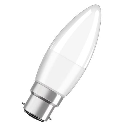 SET 3x Bombilla LED B38 B22d/4,9W/230V 3000K - Osram