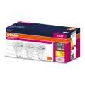 SET 3x Bombilla LED PAR16 GU10/2,8W/230V 2700K 120° - Osram