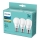 SET 3x Bombilla LED Philips E27/5,5W/230V 2700K