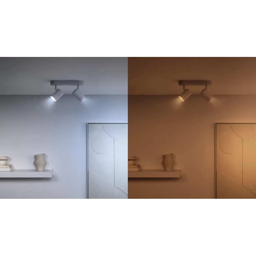 SET 3x Bombilla LED RGBW regulable PAR16 GU10/4,7W/230V 2200-6500K Wi-Fi - WiZ